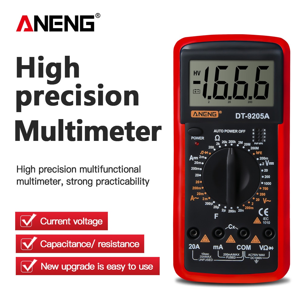ANENG DT9205A Ƽ multimeter tester Ƽ׽ͱ..
